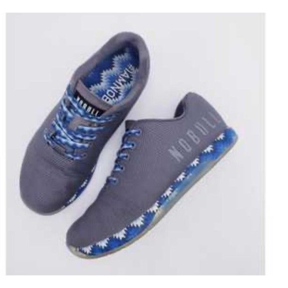 Nobull No Bull Superfabric Sneakers Women Sz 8 Men Sz 6.5 Shoes Gray